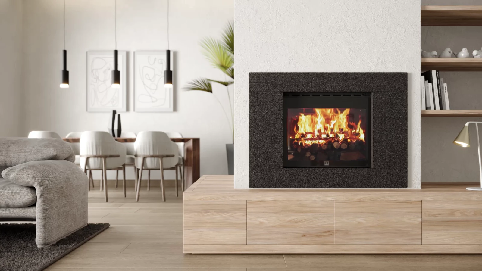 Termocamino Carinci Evolution 4.0 in immagine ufficiale