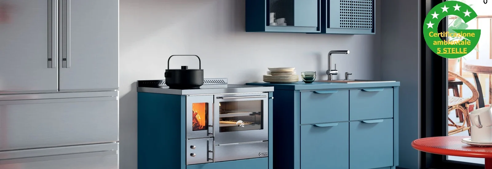 Cucina a legna Greithwald Öko Easy