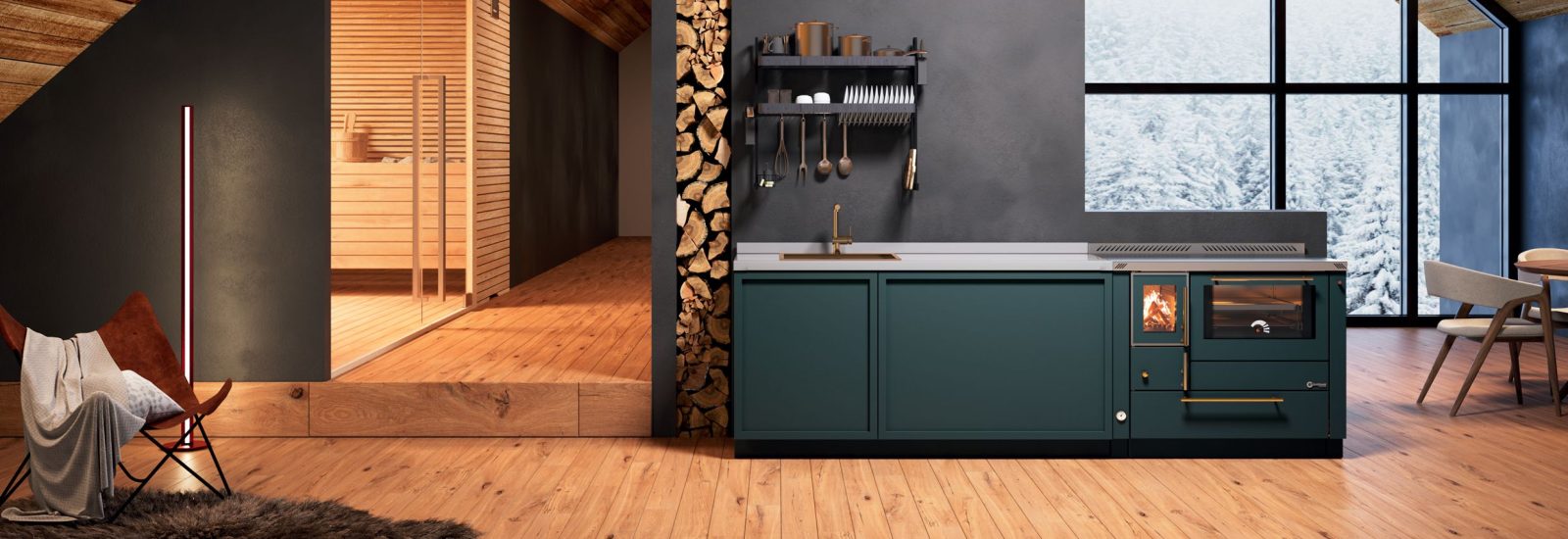 Termocucina a legna Greithwald ÖPT